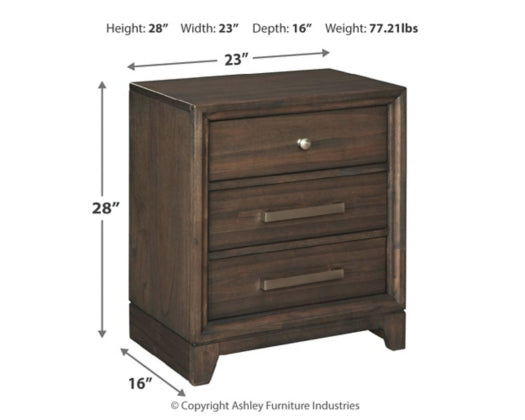 4PCS QUEEN BEDROOM B497B2/B1/93-ASH