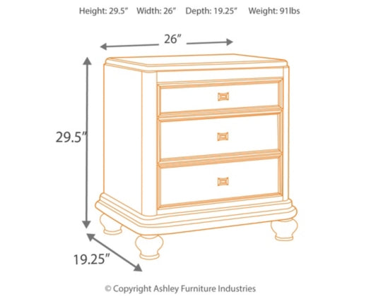 5PCS QUEEN BEDROOM B650B13/B7/46/93-ASH