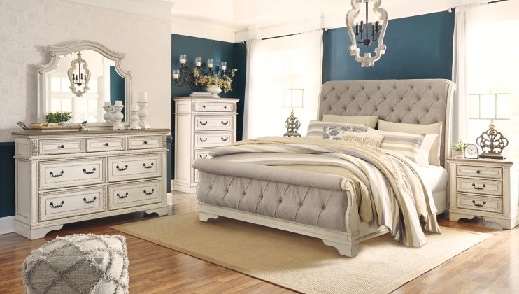 5PCS QUEEN BEDROOM B743-46/93/B1/B4-ASH