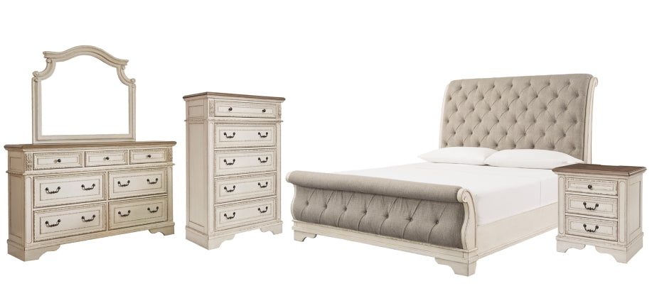 5PCS QUEEN BEDROOM B743-46/93/B1/B4-ASH