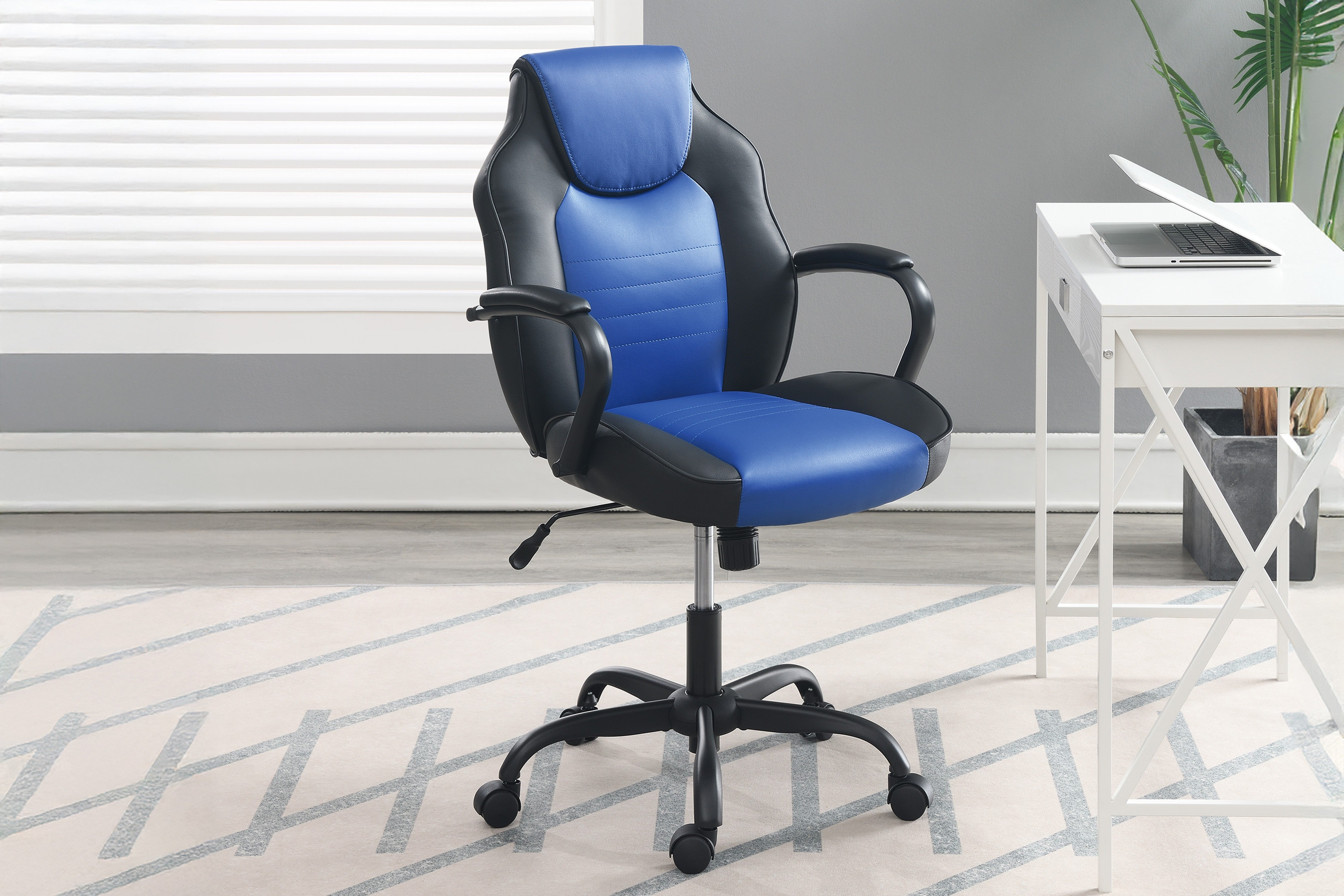 Office Chair - Black+Blu
