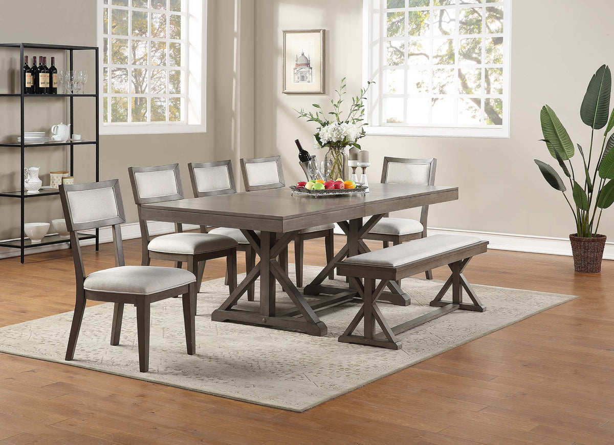 Dining Bench - Ash Grey
