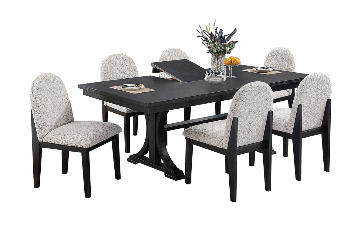 Dining Chair - White/Black
