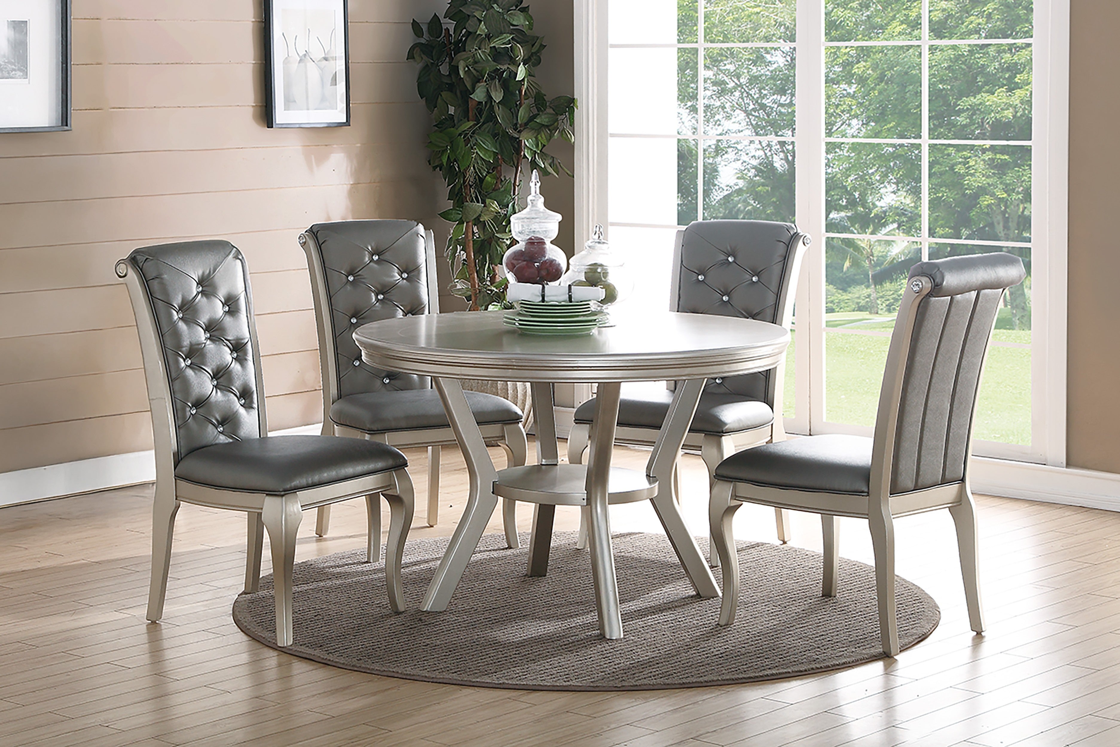 Dining Table - Silver