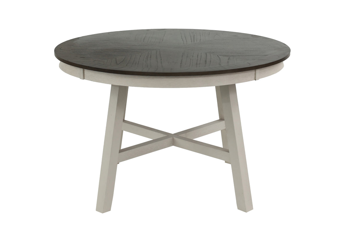 Dining Table - White + Grey