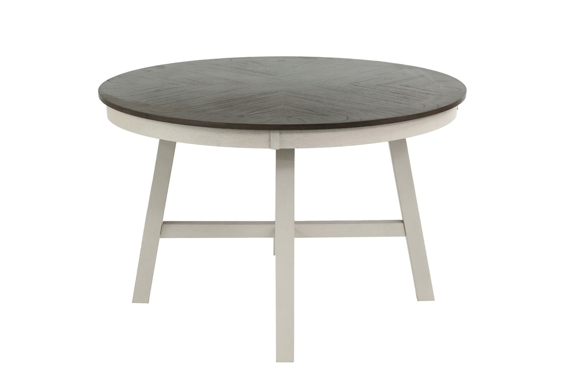 Dining Table - White + Grey