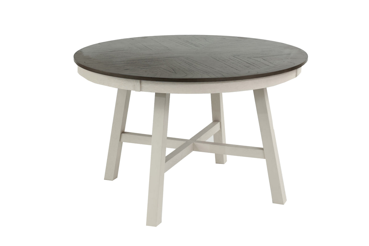 Dining Table - White + Grey