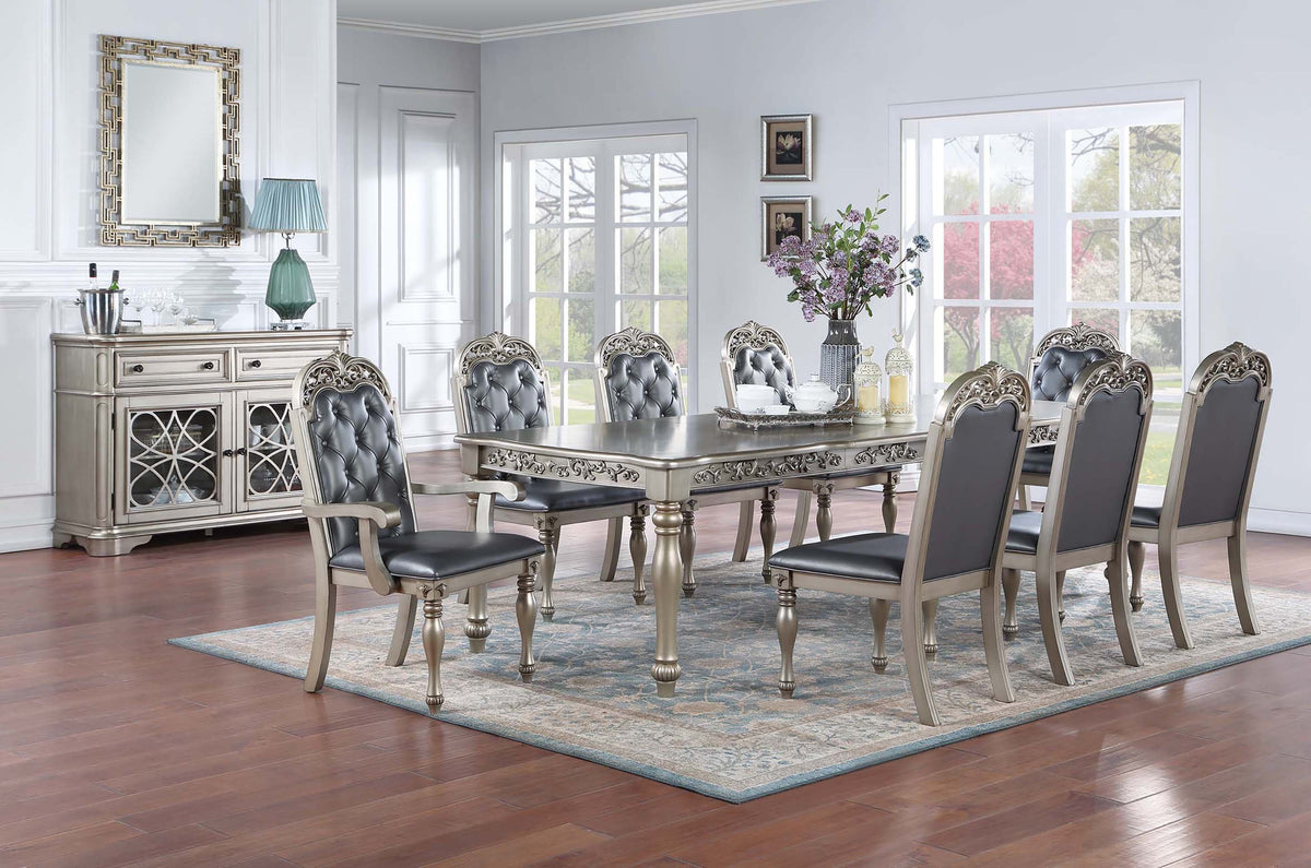 Dining Table - Silver