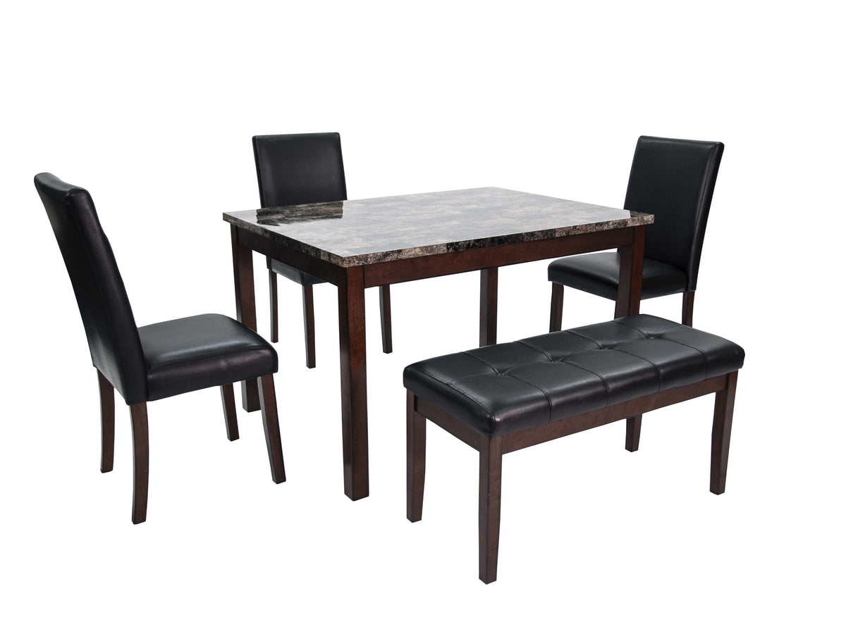 5-Pcs Dining Set - Cherry