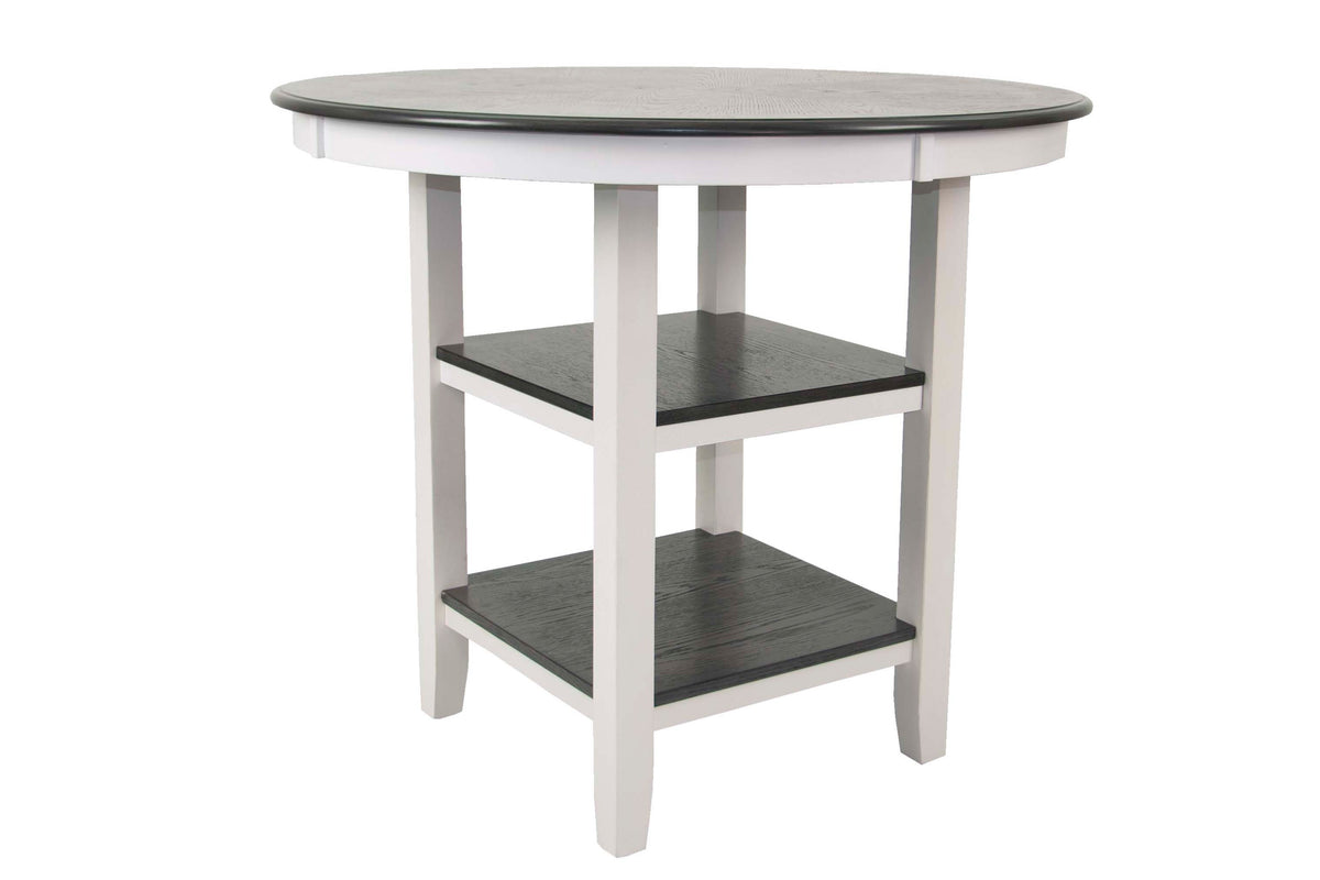 5-Pcs Counter High - White + Grey