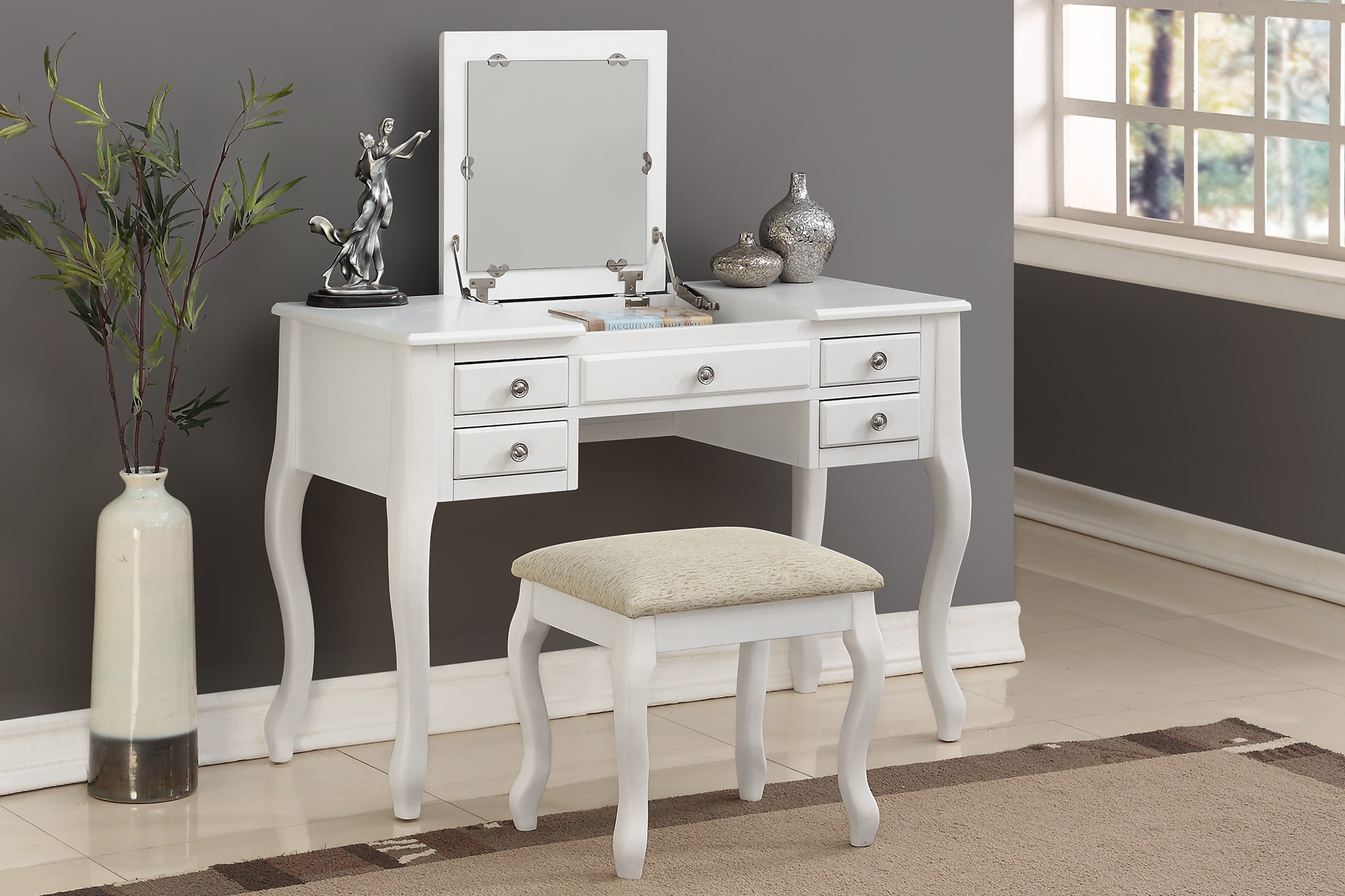 Vanity Set - White