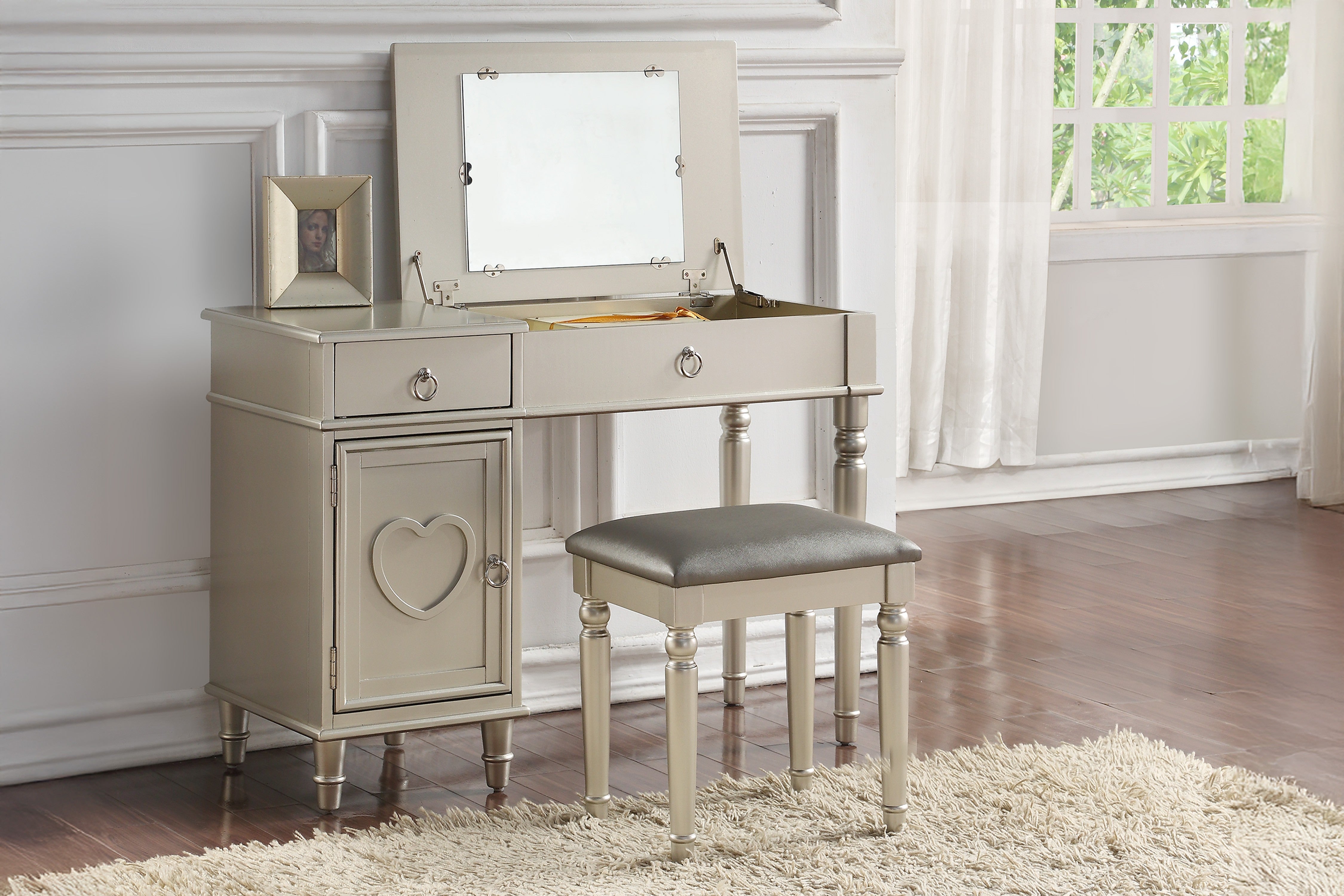 Vanity Set - Silver