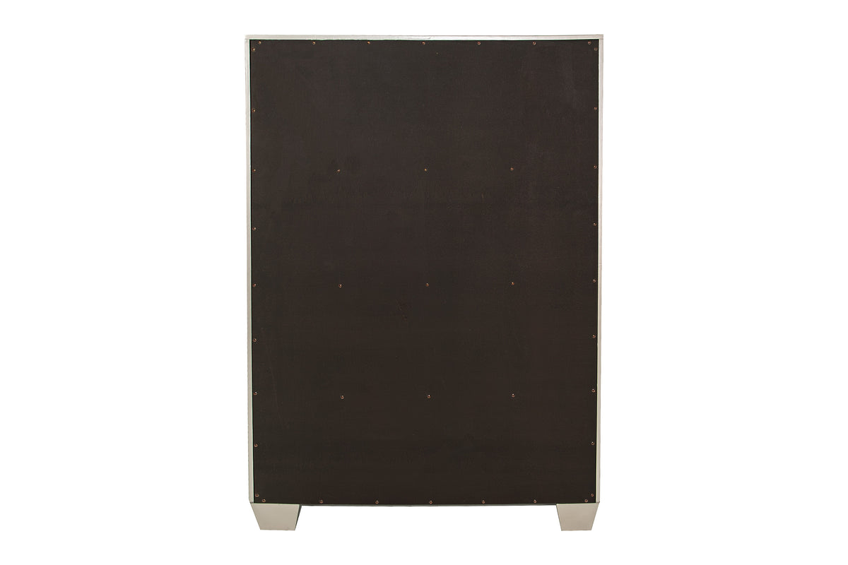 Chest W/Stainless Panel - Silver
