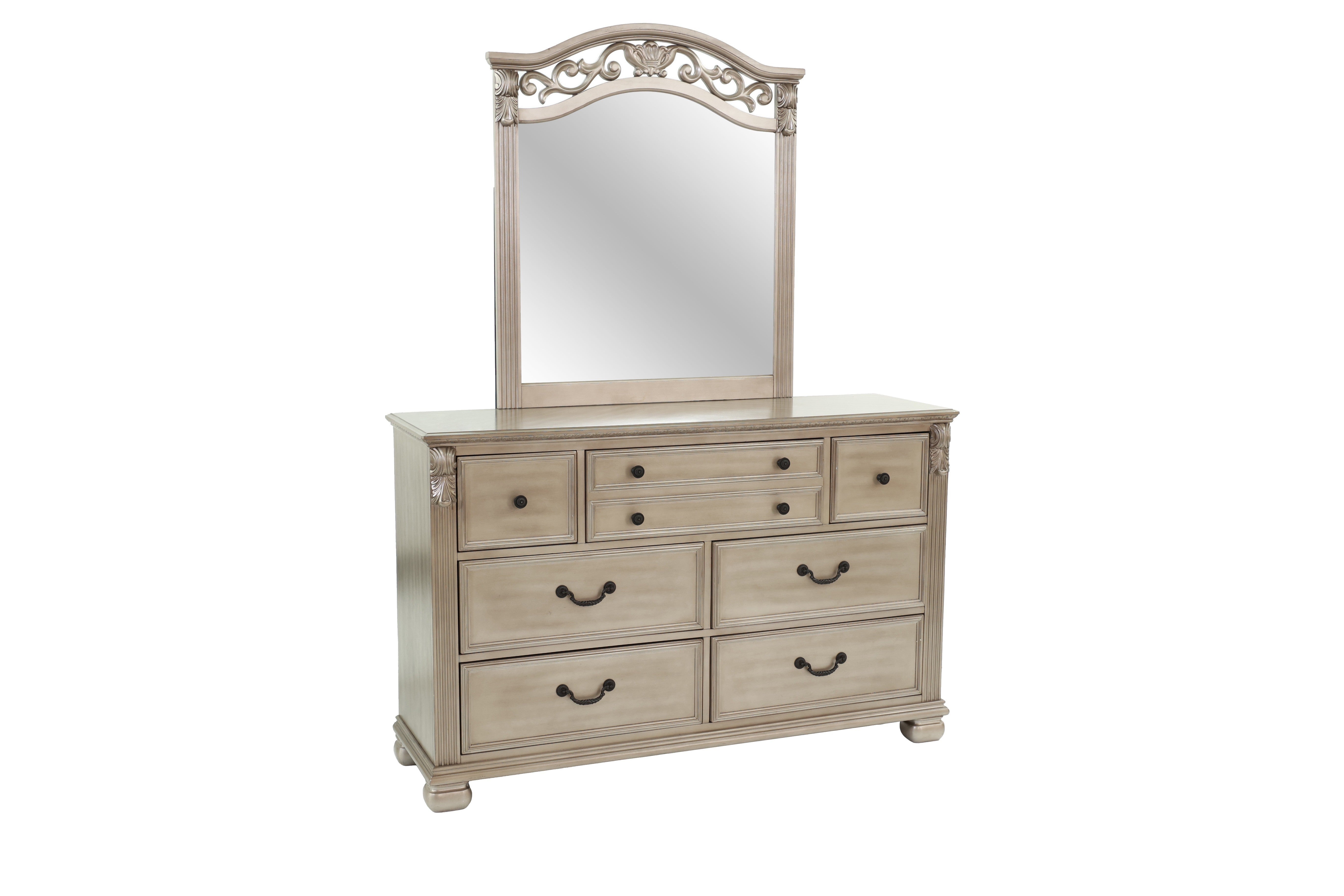 Mirror - Antique Silver