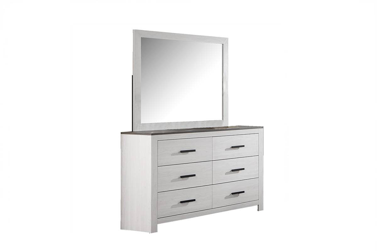 Dresser - Whitewash + Smoking Grey