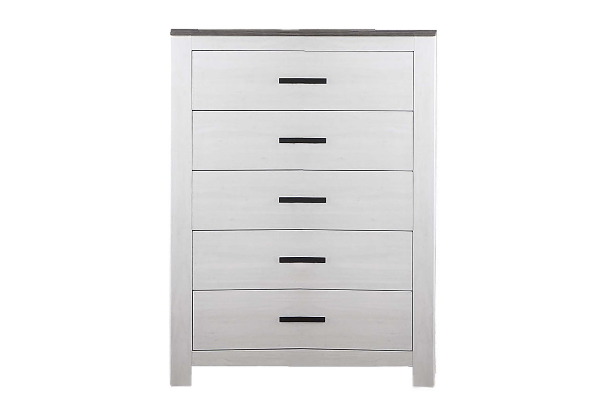 Chest - Whitewash + Smoking Grey