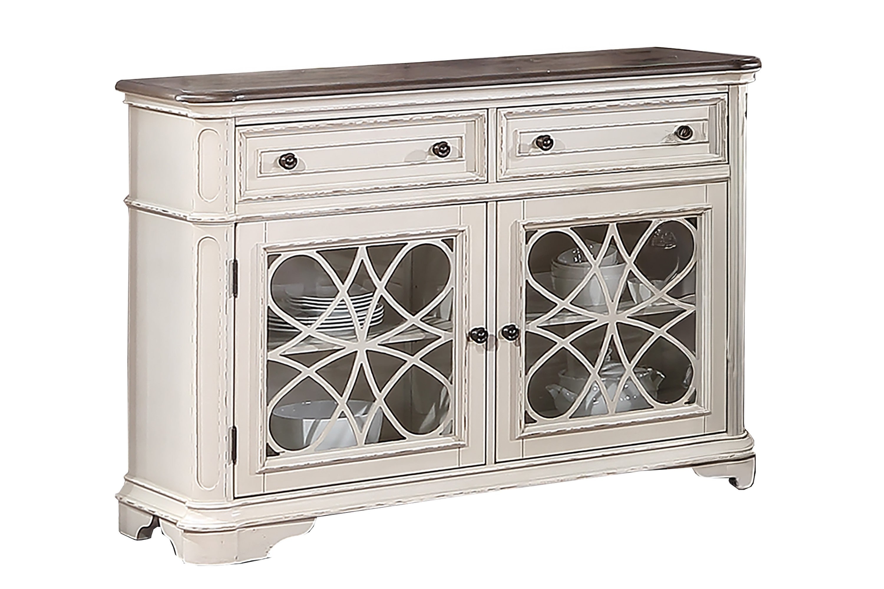 Dining Server - Antique White