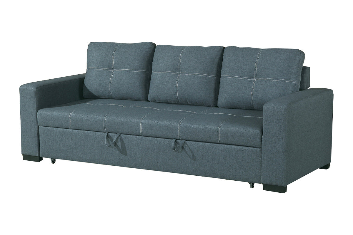 Convertible Sofa - Blue Grey