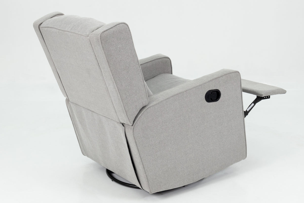 Swivel Glider Recliner - Dark Gray