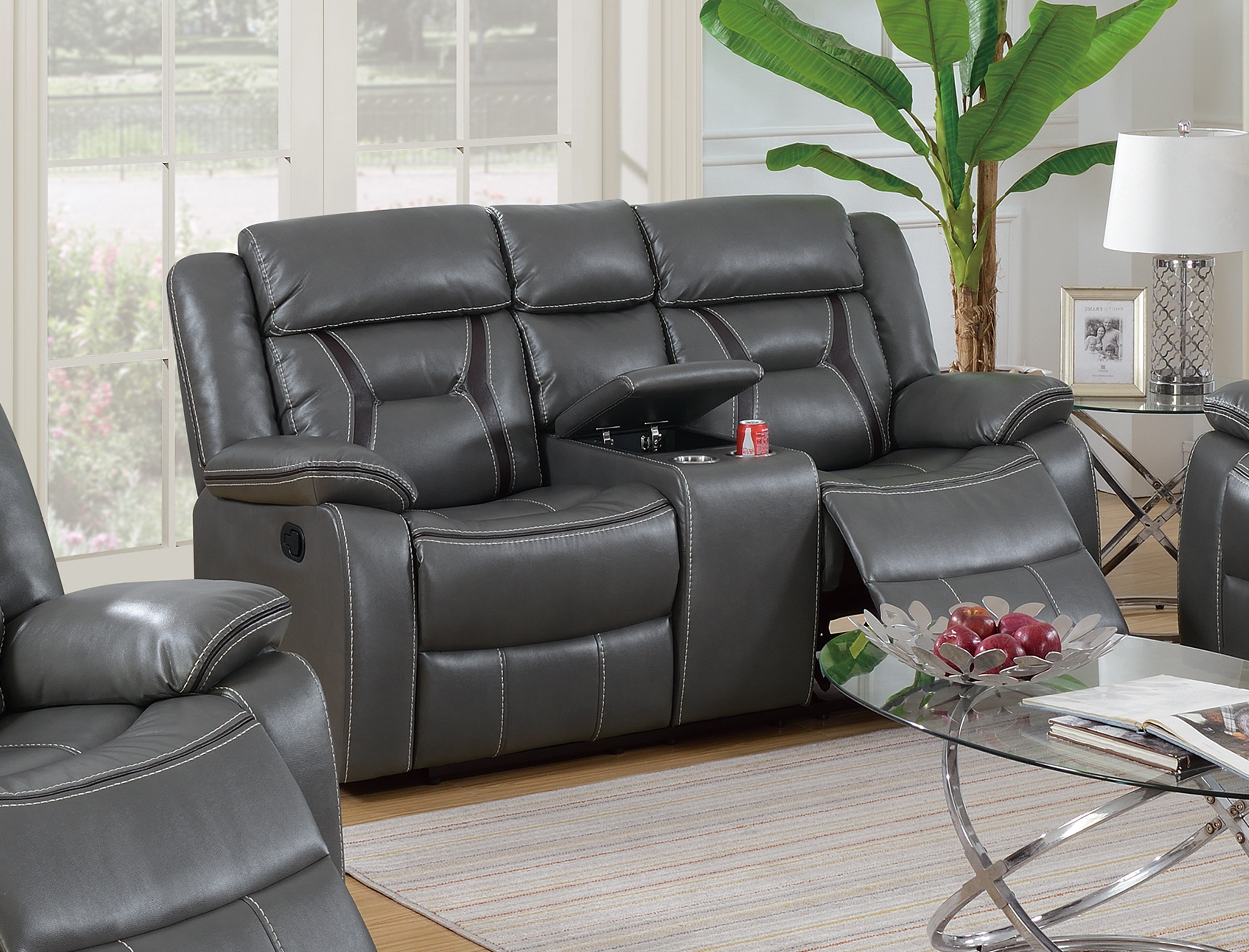Motion Loveseat - Grey