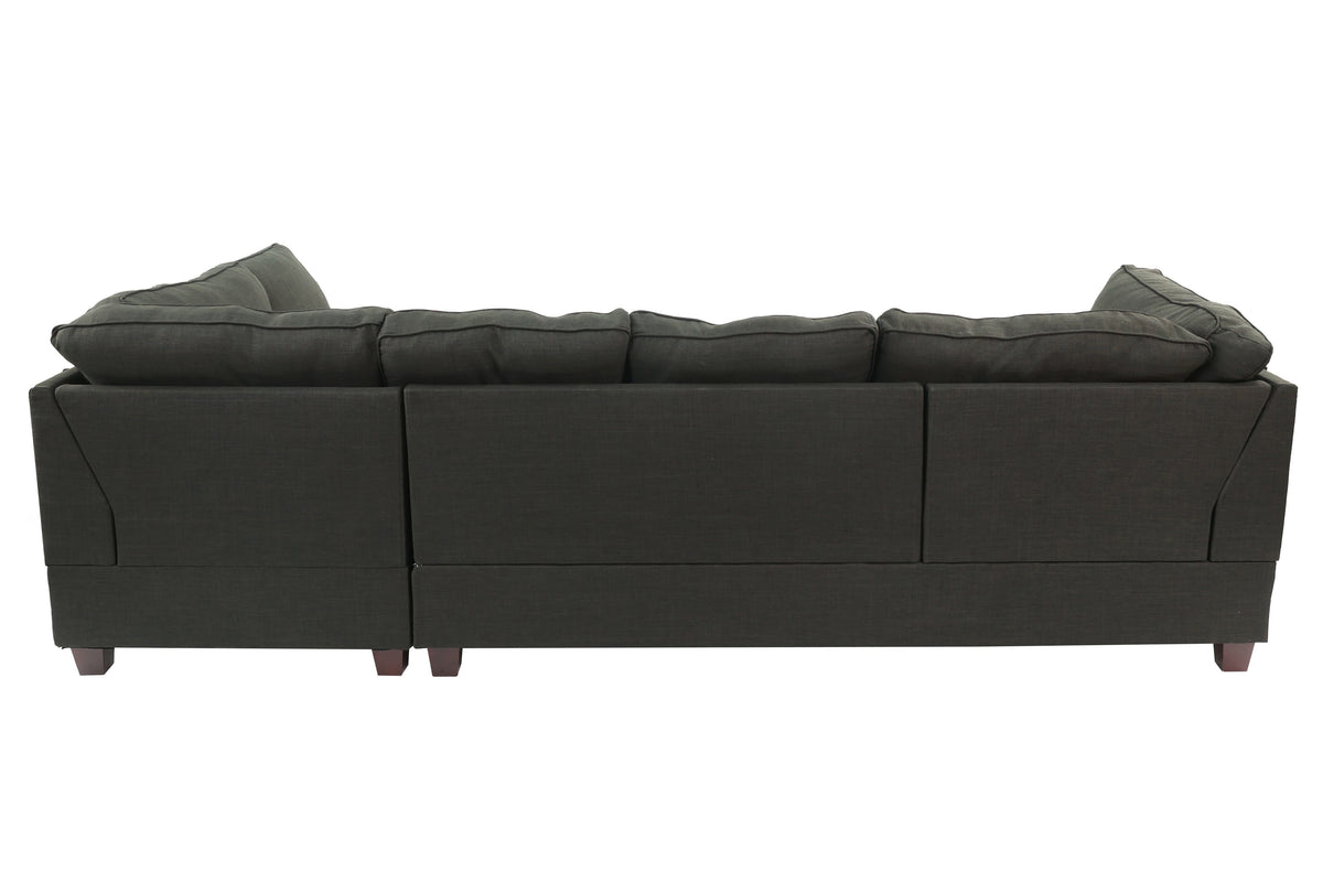 2-Piece Sectional Set W/ 2 Accent Pillows F6988-PDX
