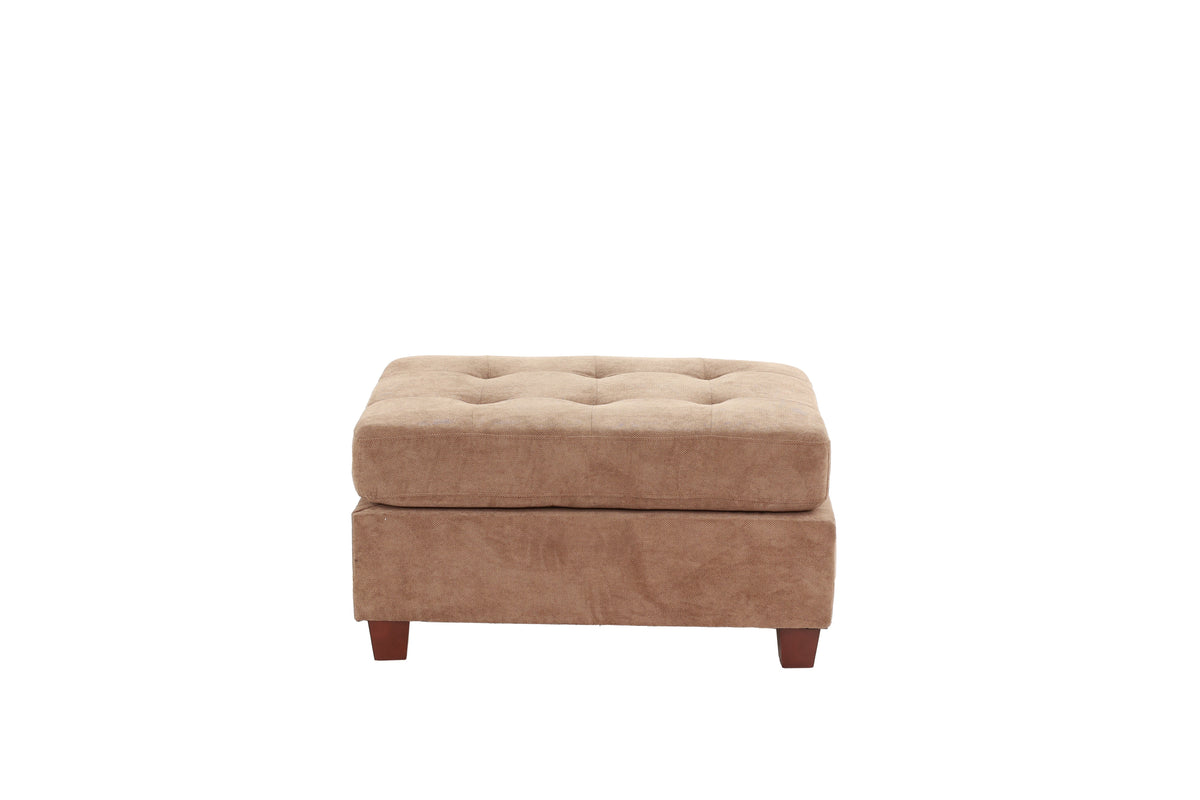 Cocktail Ottoman - Truffle