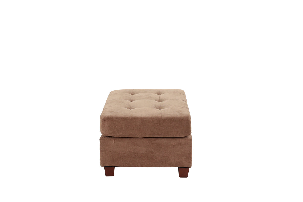 Cocktail Ottoman - Truffle
