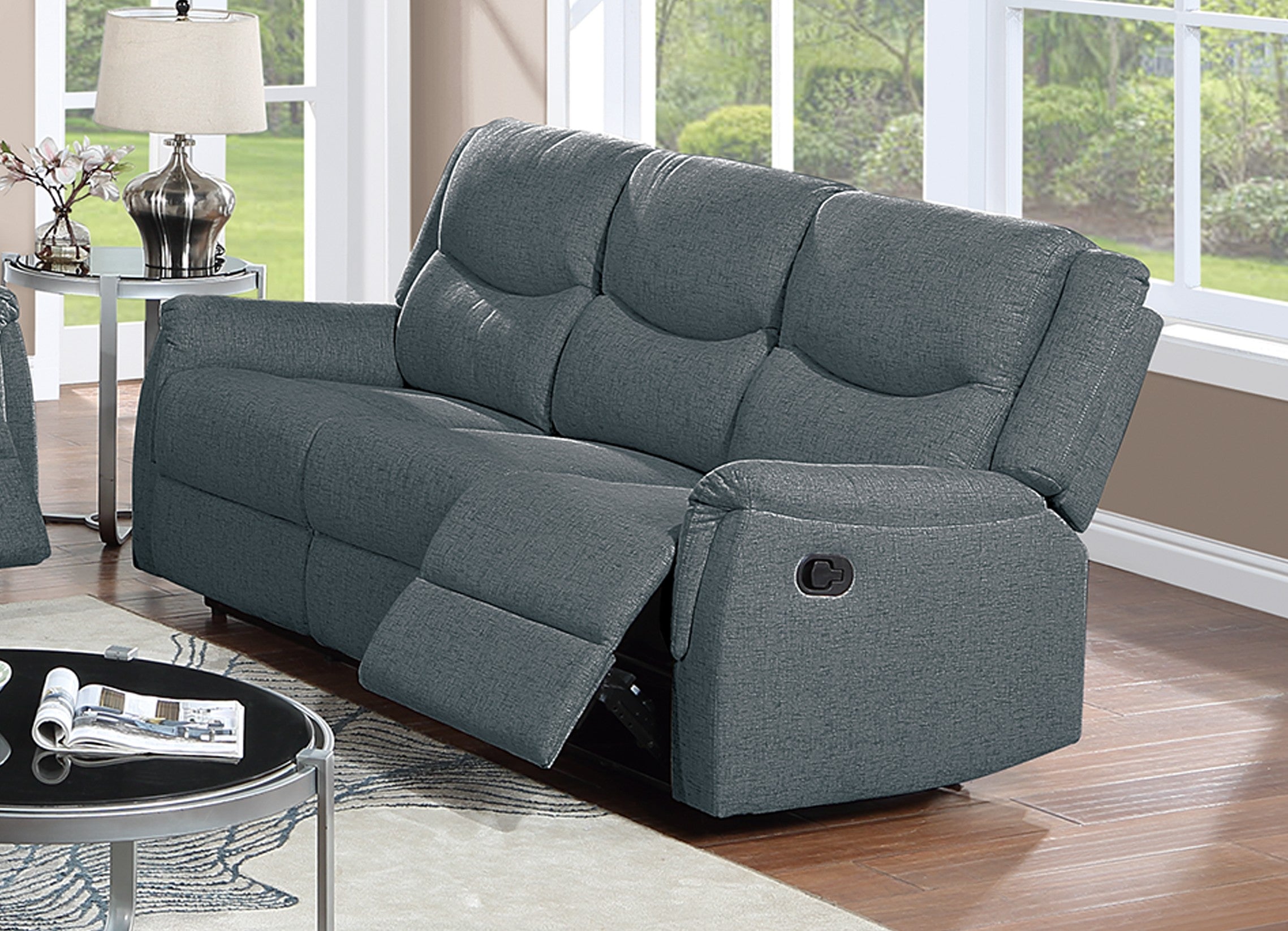 Recliner Sofa - Dark Gray