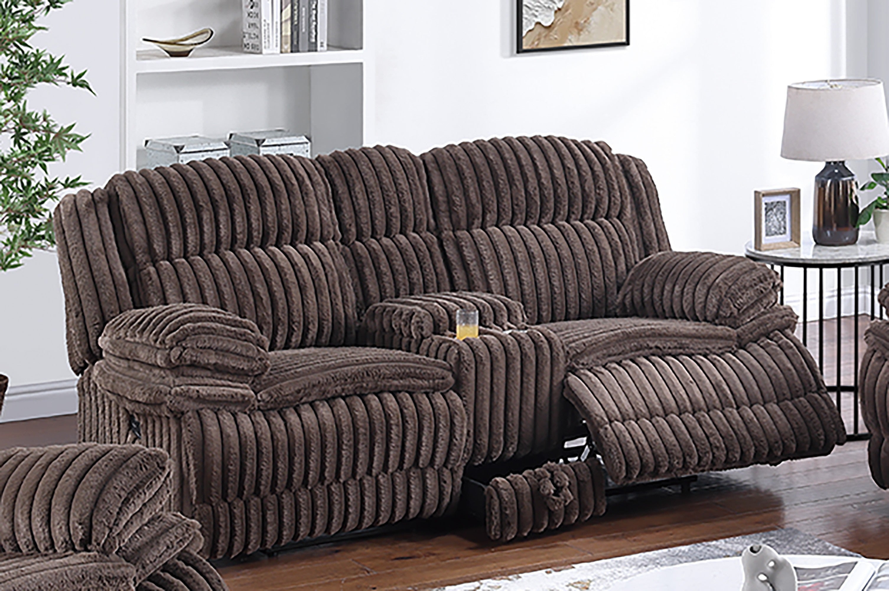 Motion Loveseat - Chocolate