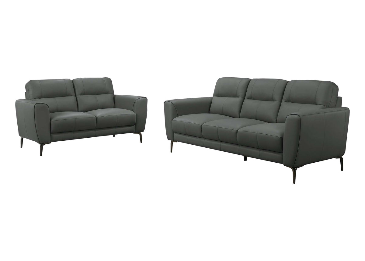 2-Pcs Sofa Set - Anthracite