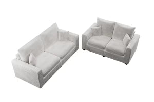 Sofa & Loveseat 2-Piece Set F8428-PDX