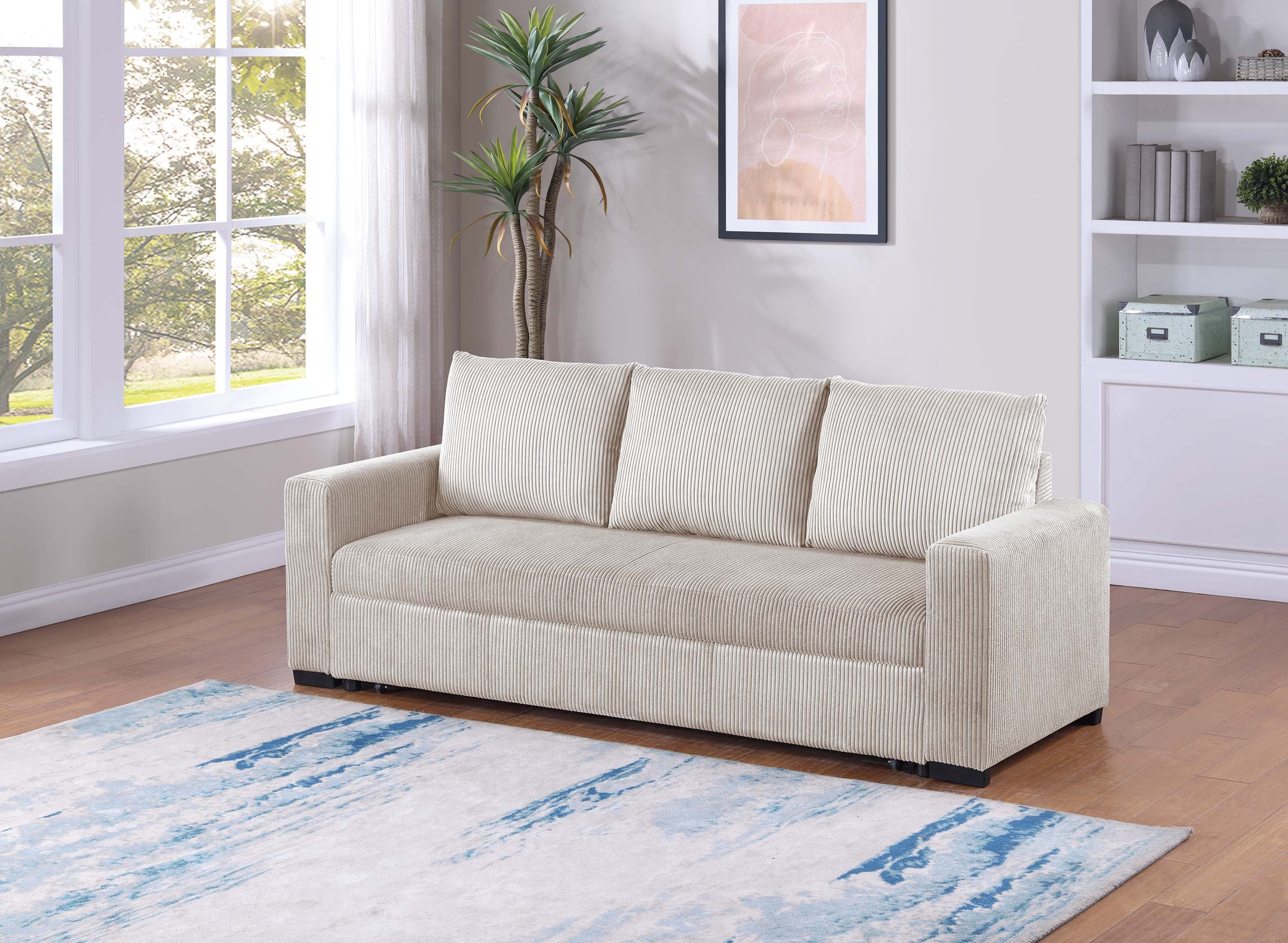 Convertible Sofa - Ivory