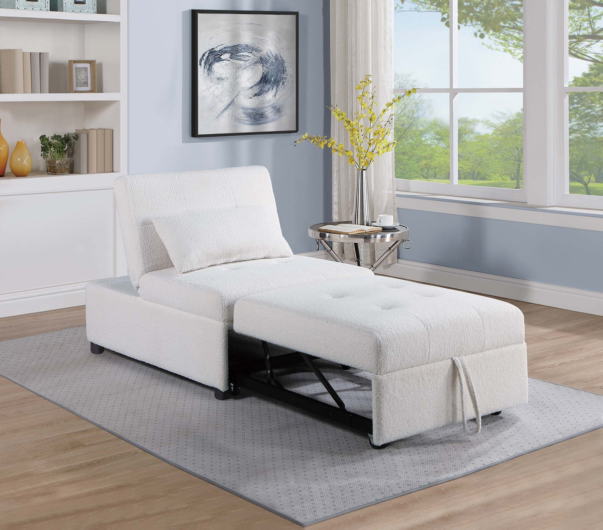 Convertible Sofa - White