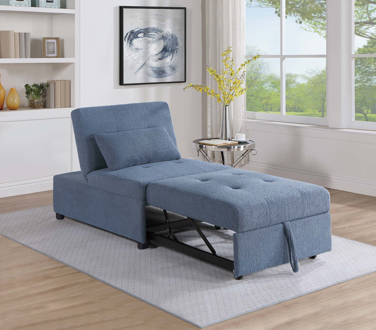 Convertible Sofa - Blue
