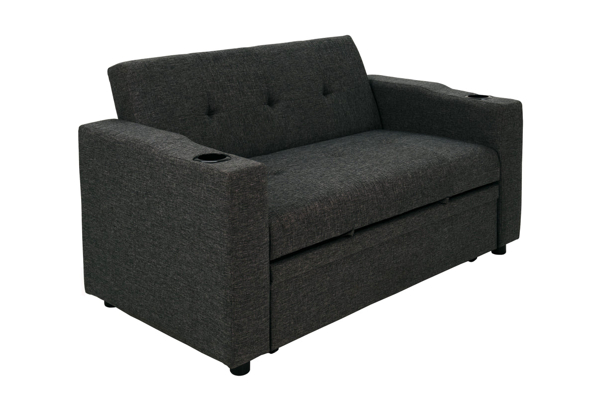 Convertible Sofa - Charcoal