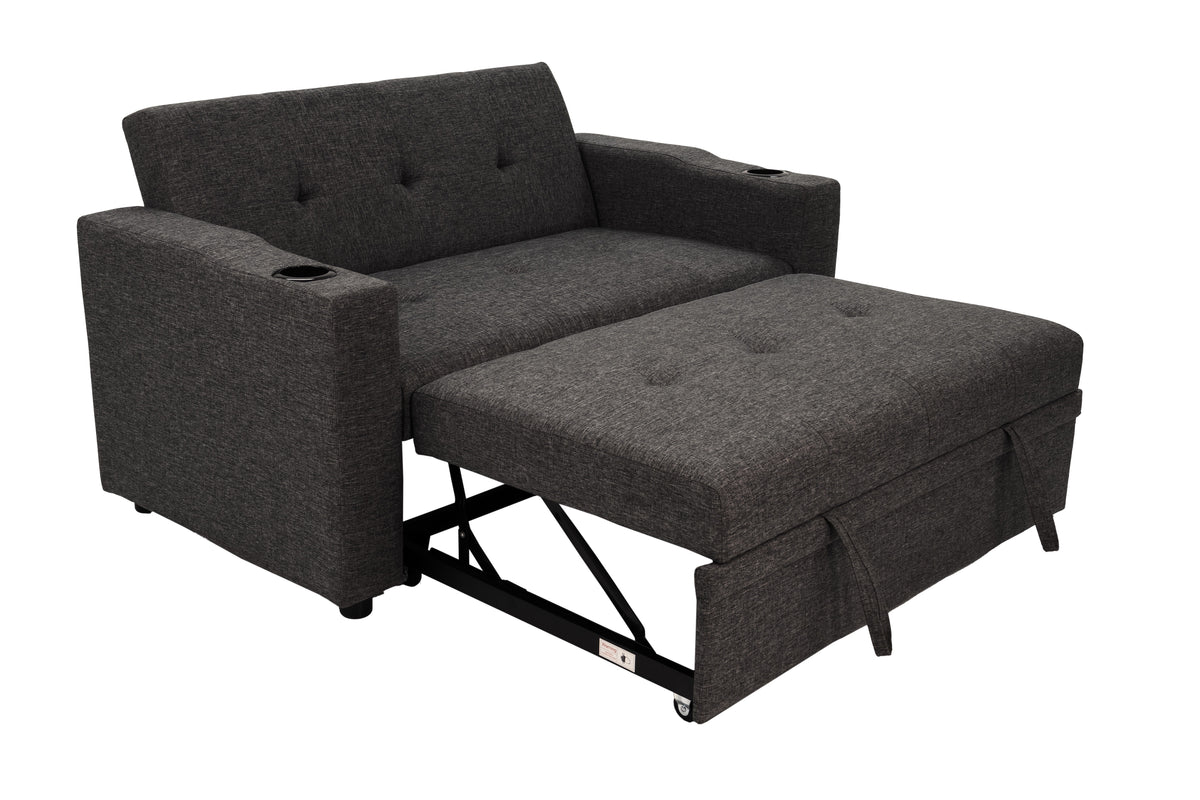 Convertible Sofa - Charcoal