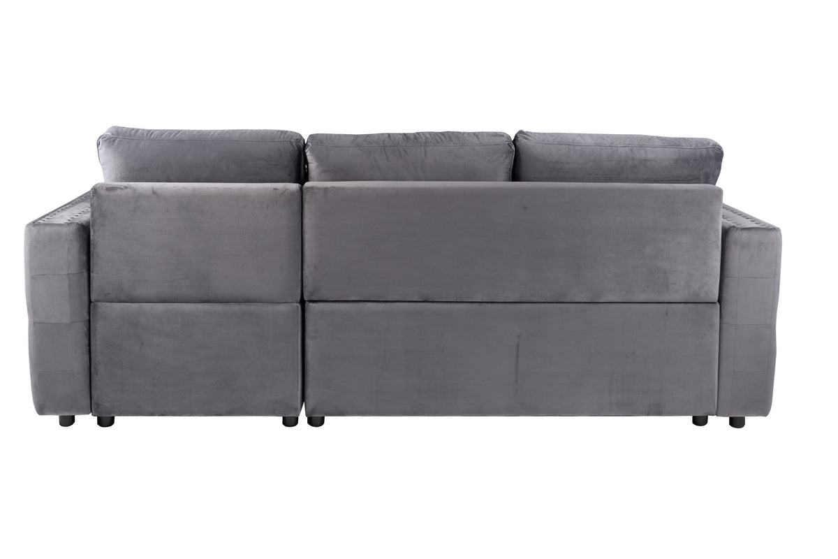 Convertible Sectional - Gray