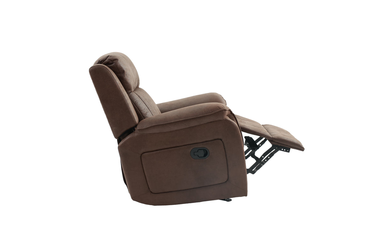 Glider Recliner/Handle/Dark Coffee - Dark Coffee