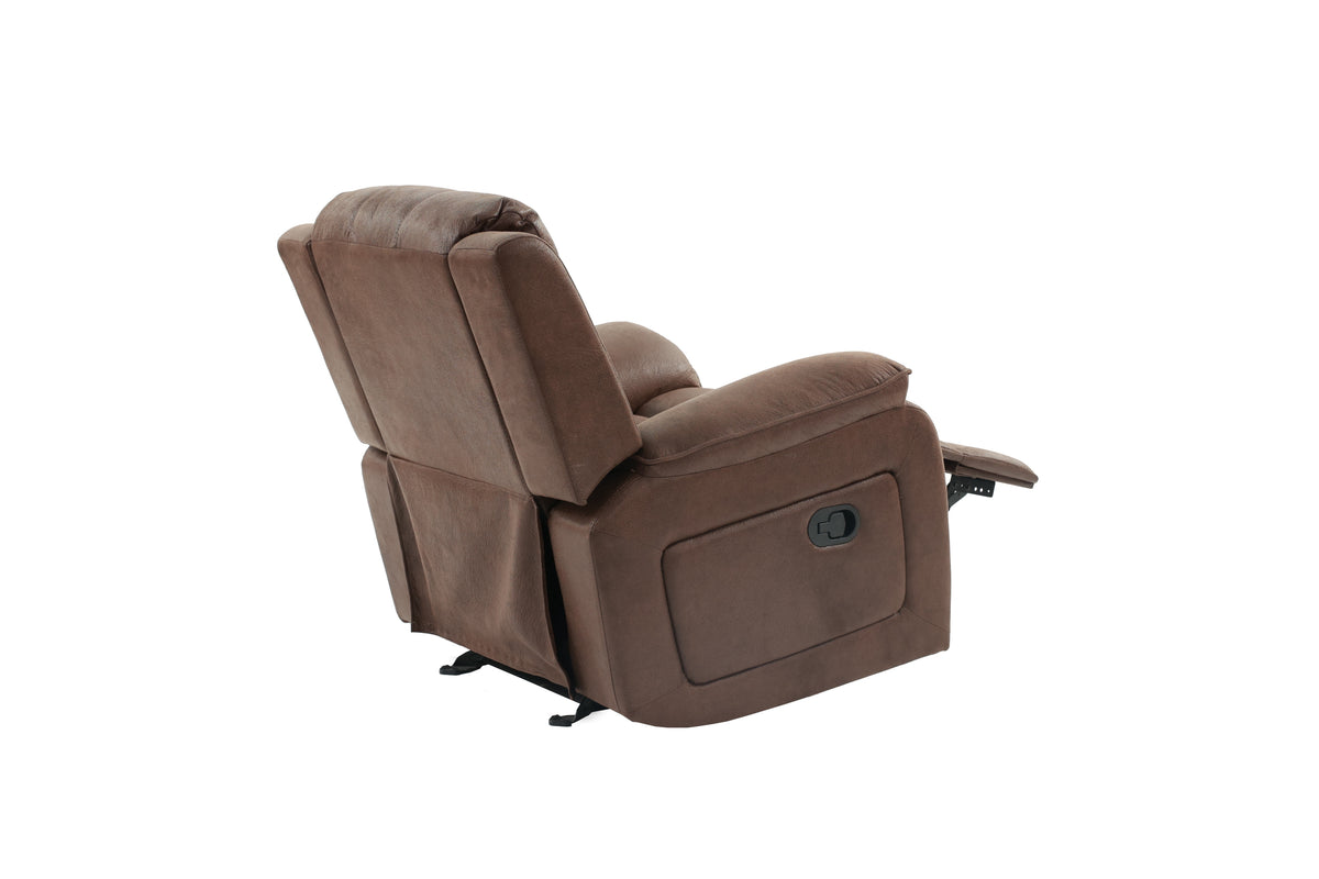 Glider Recliner/Handle/Dark Coffee - Dark Coffee