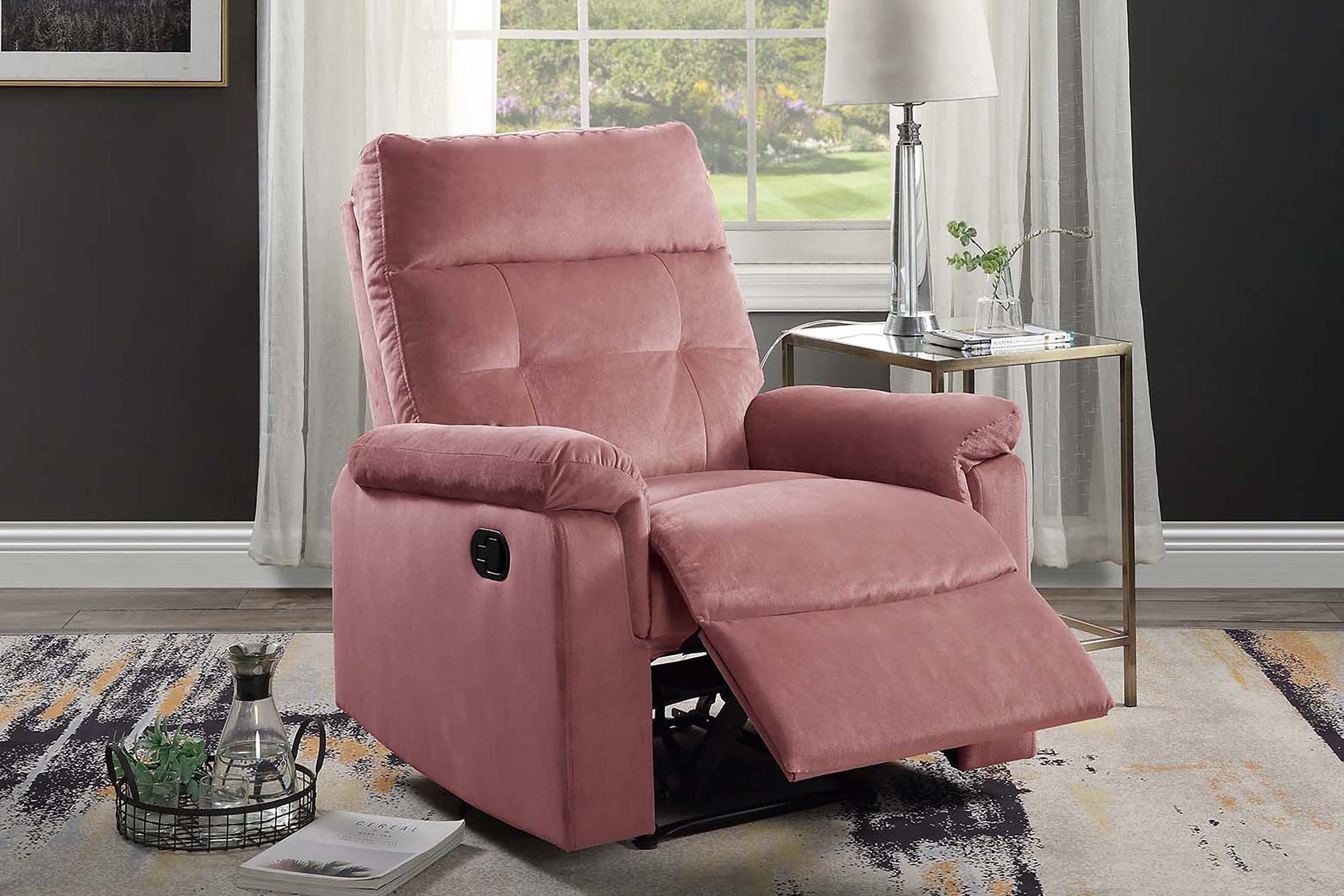 Manual Recliner Single - Light Brown
