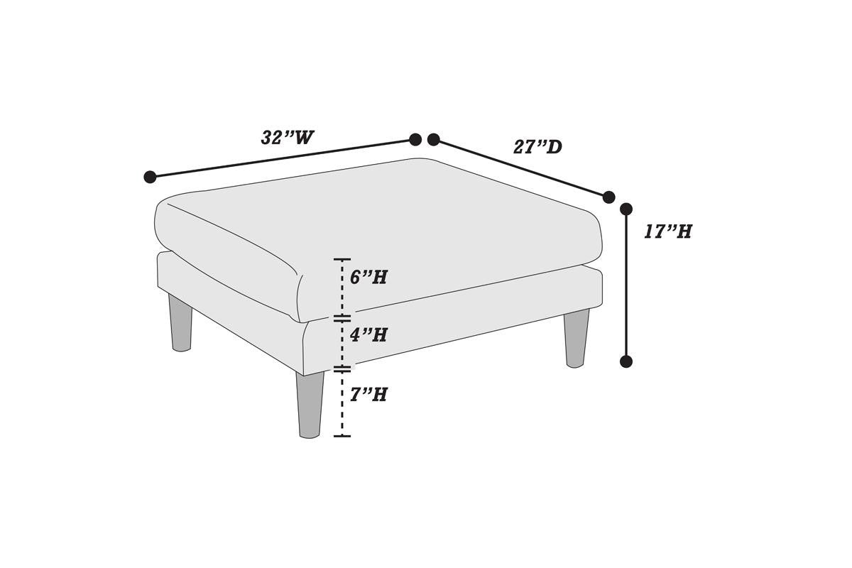 Ottoman - Blush
