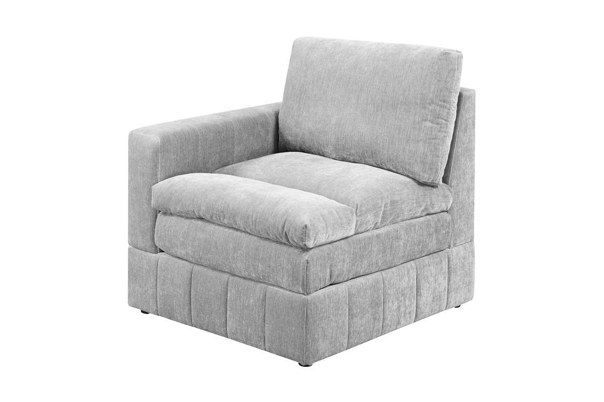 Laf/Raf One-Arm Chair - Granite