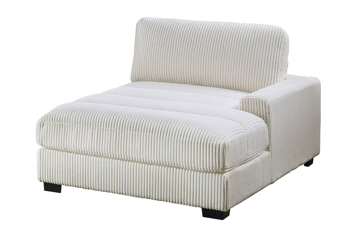 Right Arm Facing Chaise - Gray