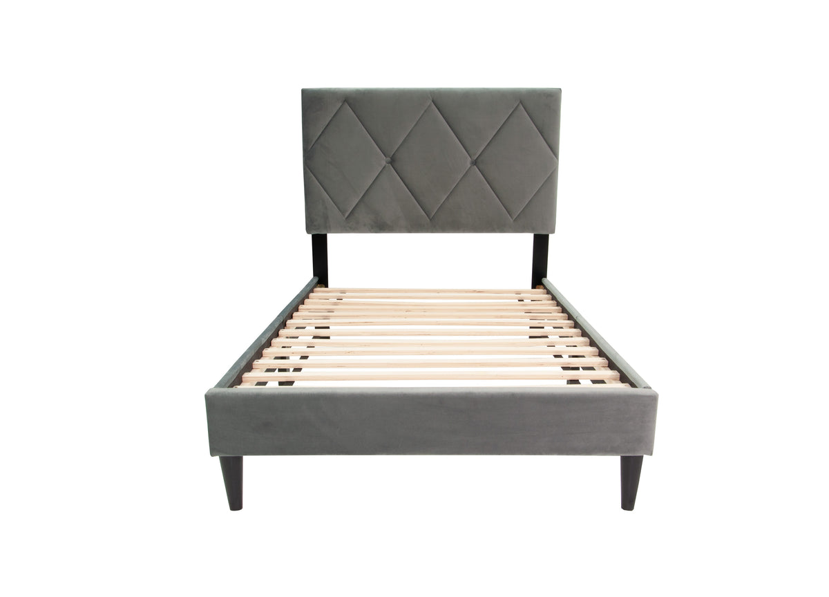Twin Bed - Grey