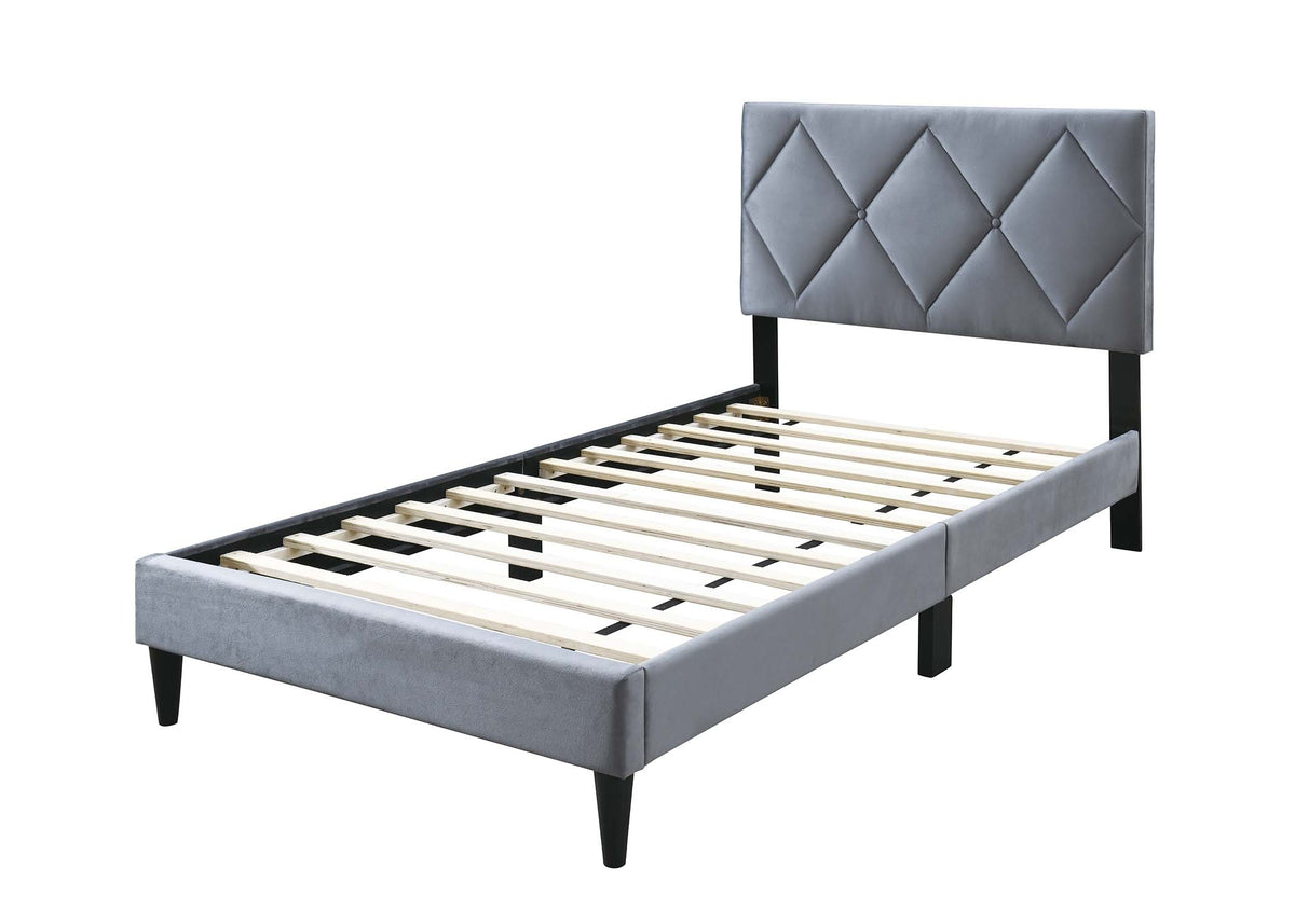 Twin Bed - Grey