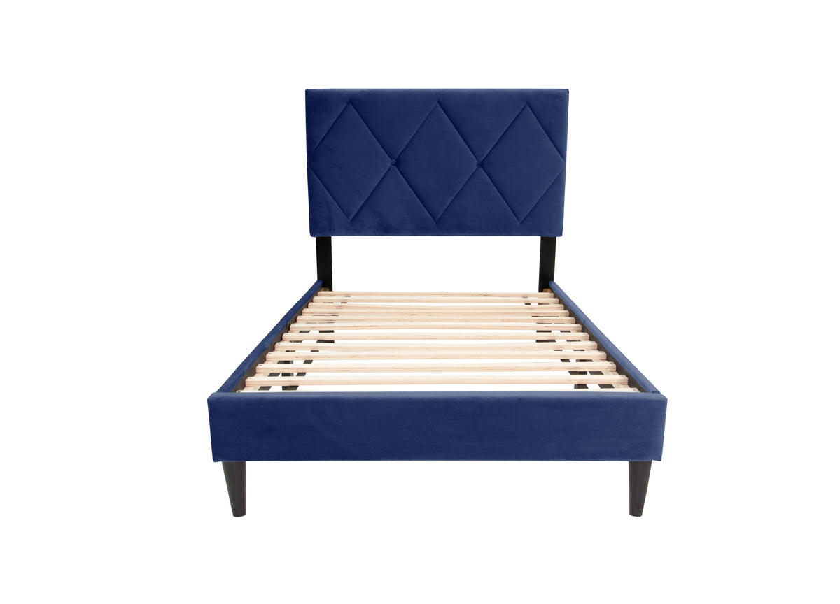 Twin Bed - Navy Blue