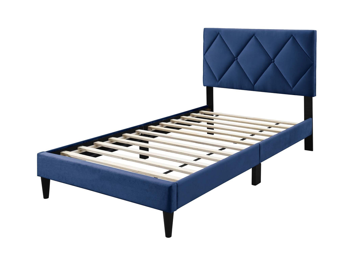 Twin Bed - Navy Blue