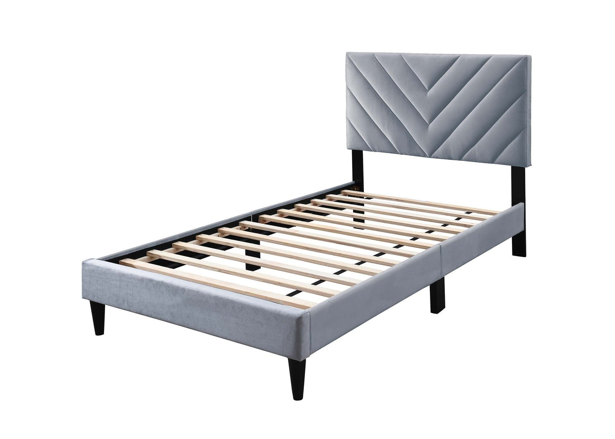 Twin Bed - Grey