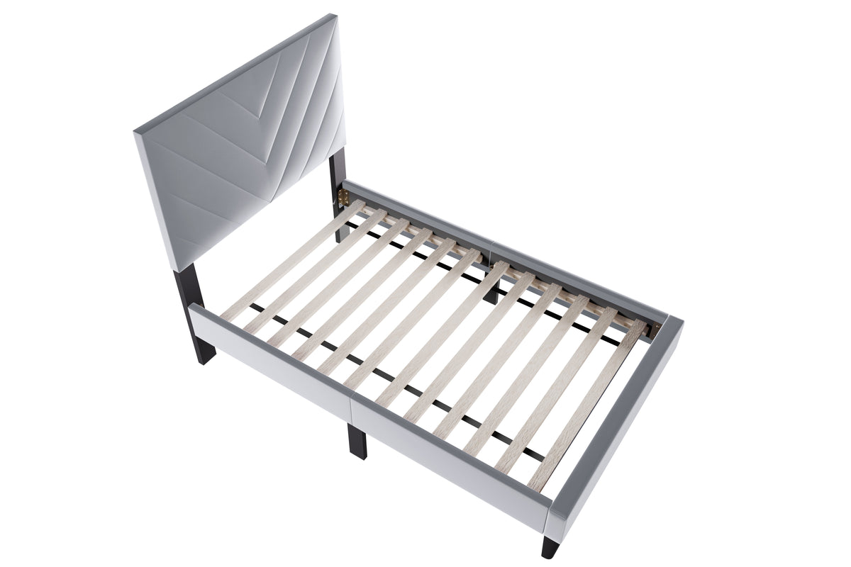 Twin Bed - Grey