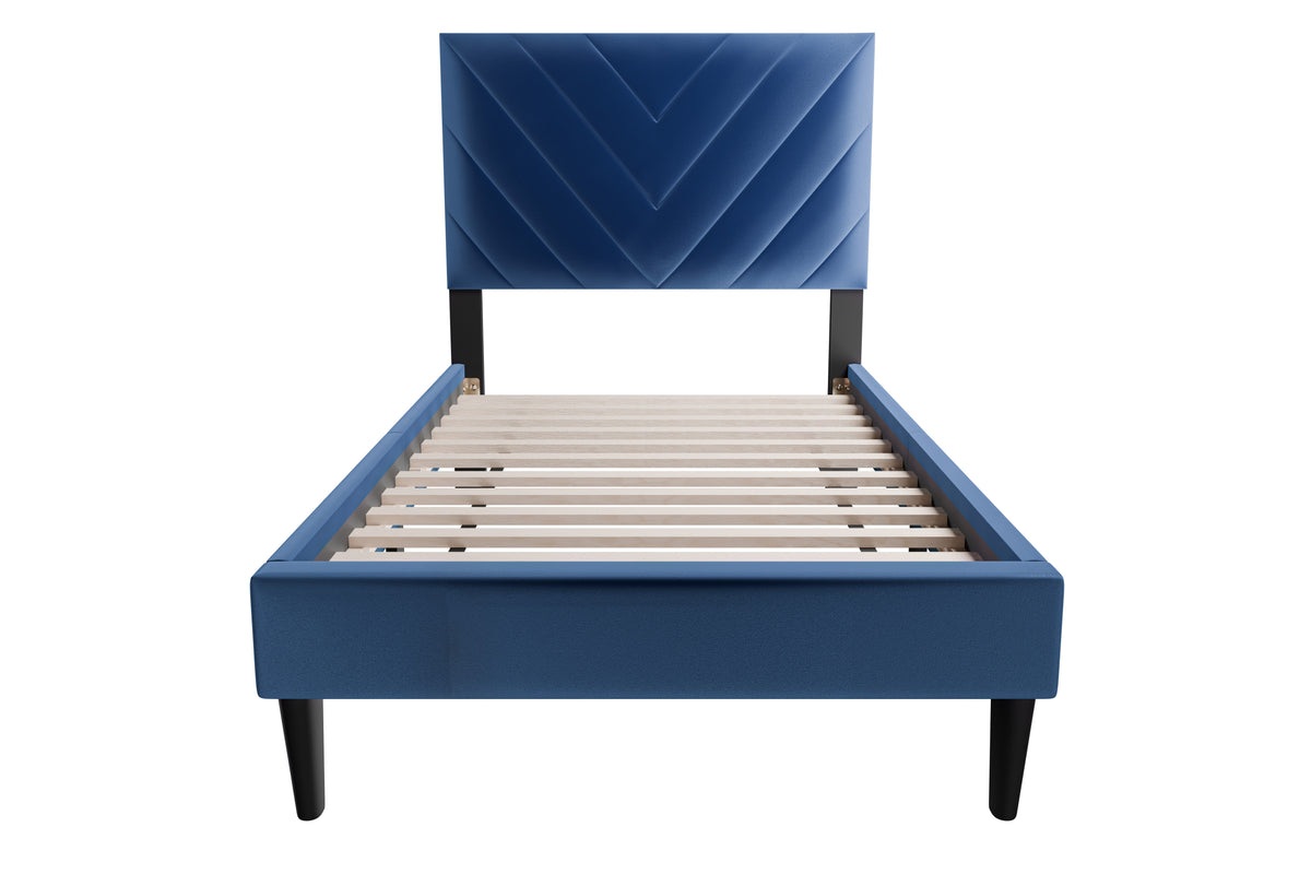 Twin Bed - Navy Blue